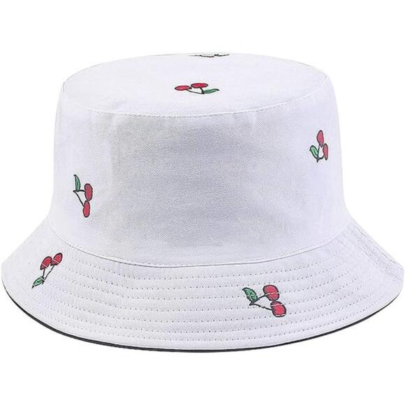 Cute Bucket Hat Reversible Double-Side-Wear 06 - Picture 1 of 5